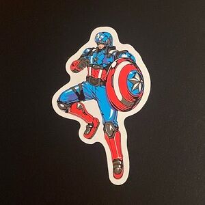 Captain America Sticker